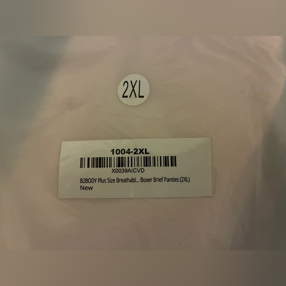 Womens B2Body Boxer Briefs Underwear Panties Shorts 4 Pack 2XL - Picture 3 of 3